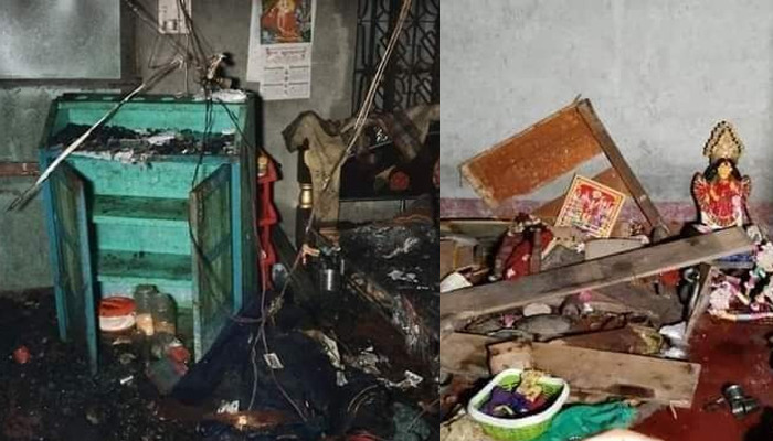 নড়াইলে হিন্দু বাড়িতে হামলা-লুটপাট পূর্বপরিকল্পিত