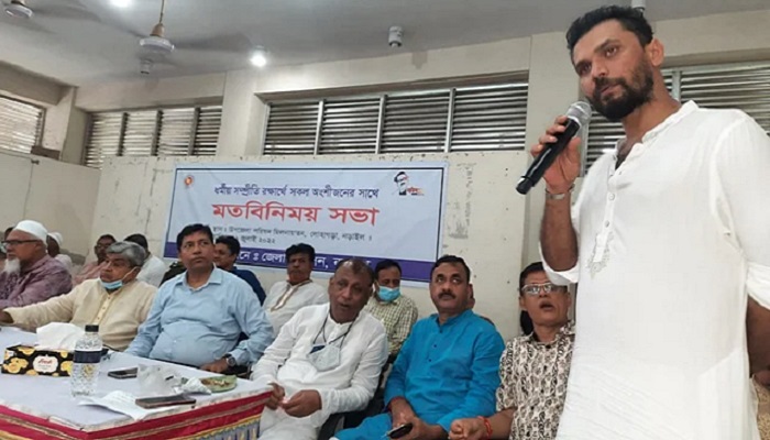 নড়াইলে আর সাম্প্রদায়িক হামলা হতে দেব না: মাশরাফি