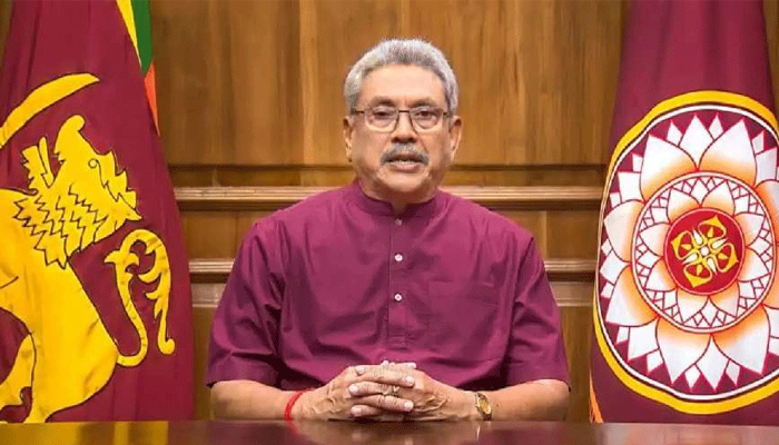পদত্যাগ করলেন গোতাবায়া