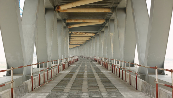 পদ্মা সেতুতে সহসা চালু হচ্ছে না রেল
