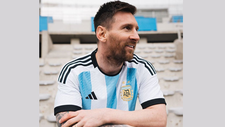 আর্জেন্টিনার বিশ্বকাপ জার্সির মূল্য উন্মোচিত