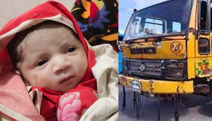 সেই শিশুর মা-বাবাকে হত্যাকারী ট্রাকচালক গ্রেপ্তার