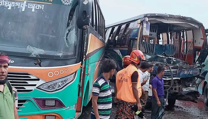 বঙ্গবন্ধু এক্সপ্রেসওয়েতে সড়ক দুর্ঘটনায় দুজন নিহত