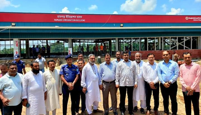 চালু হচ্ছে রামগড় স্থলবন্দরের ইমিগ্রেশন কার্যক্রম