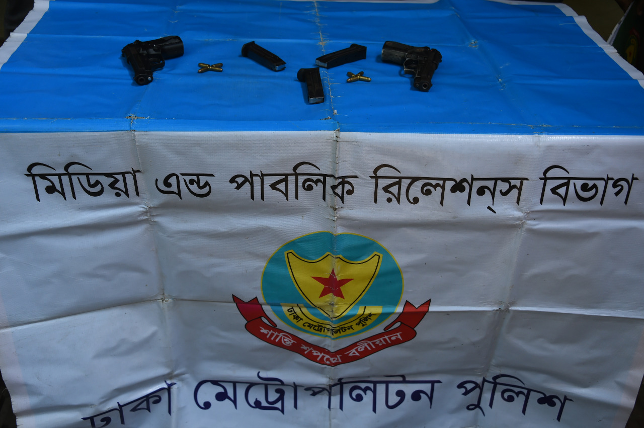 টিপু-প্রীতি হত্যা: গ্রেপ্তার ৫, অস্ত্র-মোটরসাইকেল উদ্ধার