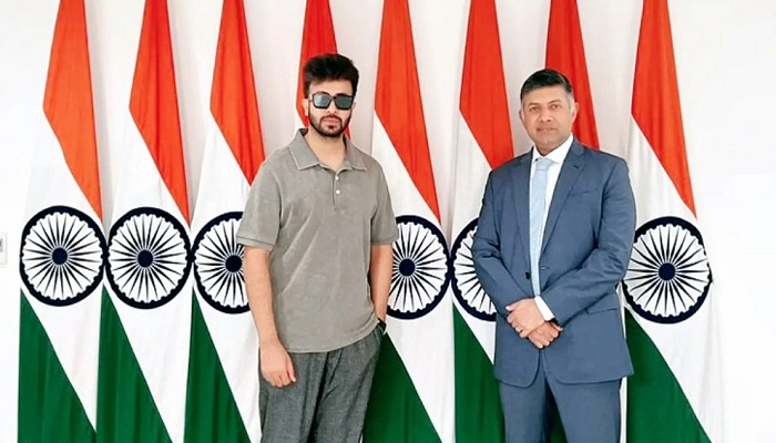ভারতীয় হাইকমিশনে ঢালিউড কিং শাকিব