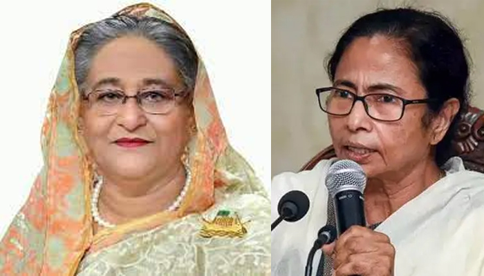শেখ হাসিনাকে রাখী পাঠালেন মমতা ব্যানার্জি