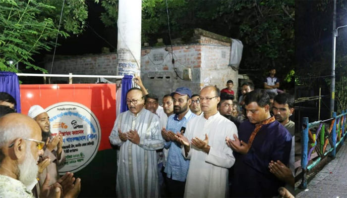 আলোকায়নের উদ্বোধন করলেন রাসিক মেয়র
