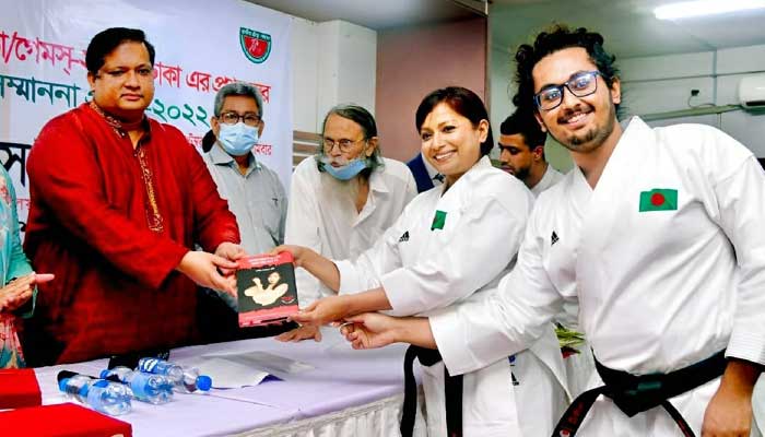‘ড্যান’ প্রাপ্ত নারী কারাতেকা তুলি