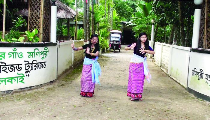 কমলগঞ্জে মনিপুরি কমিউনিটি ট্যুরিজমে আর্থিক সম্ভাবনা