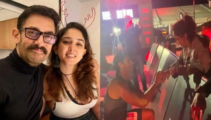 আমির কন্যাকে ফিল্মি স্টাইলে বিয়ের প্রস্তাব (ভিডিও)