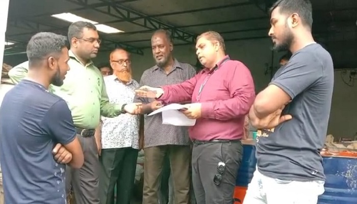 সুপার ৭১ ইলেক্ট্রনিক্স কারখানাকে আড়াই লাখ টাকা জরিমানা