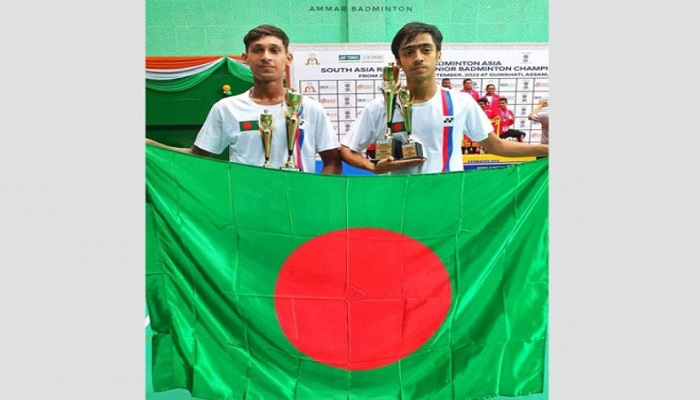সাউথ এশিয়ায় ব্যাডমিন্টনে চ্যাম্পিয়ন বাংলাদেশ