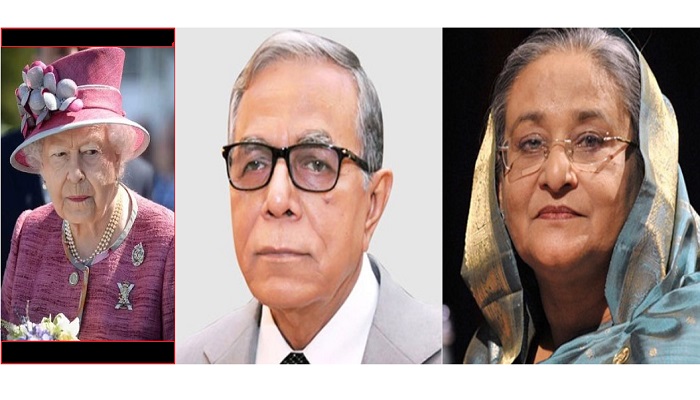 রানি এলিজাবেথের মৃত্যুতে রাষ্ট্রপতি-প্রধানমন্ত্রীর শোক