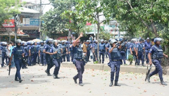 নারায়ণগঞ্জে সংঘর্ষের ঘটনায় দুই মামলা, আসামি ৫৯৭১