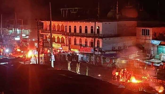 সুনামগঞ্জে দুই পক্ষের সংঘর্ষে পুলিশসহ আহত শতাধিক