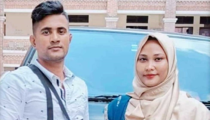 প্রেমের টানে লক্ষ্মীপুরে ইন্দোনেশিয়ান তরুণী