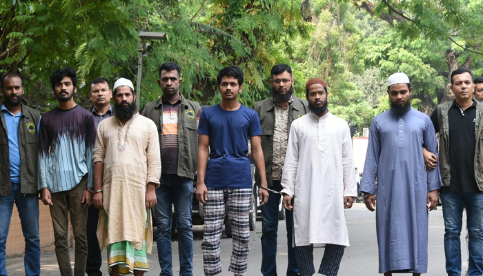 জামাতুল হিন্দালের গ্রেপ্তার ৫ সদস্য রিমান্ডে