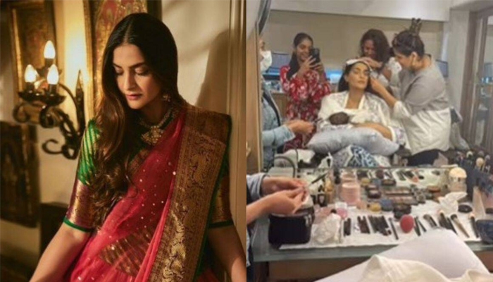 মেকআপের সময় সন্তানকে দুধ খাওয়ালেন সুনিতা!