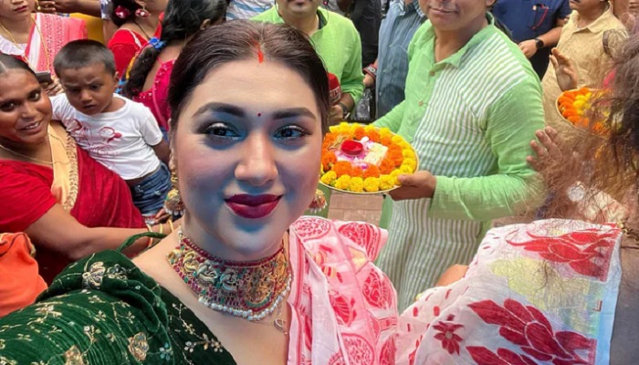 সিঁদুর পড়া নিয়ে যা বললেন অপু বিশ্বাস
