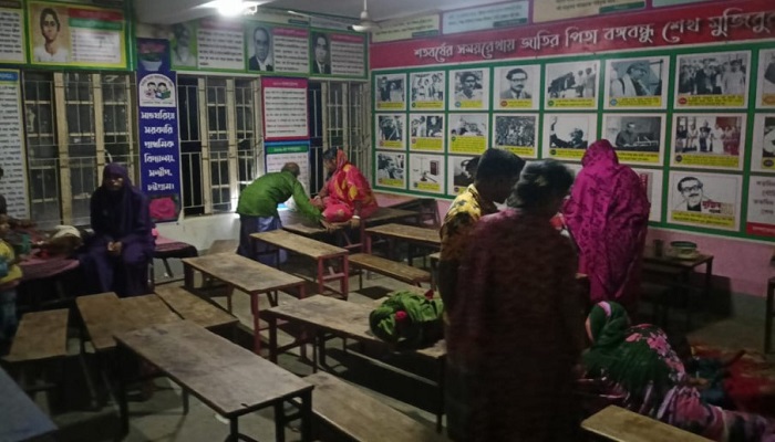 সন্দ্বীপে ঘূর্ণিঝড় সিত্রাংয়ের প্রভাব