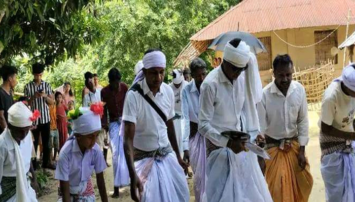 পানছড়িতে সাঁওতালদের দাঁশাই উৎসব ও সনাতনীদের ১০ মন্ডপে দূর্গাপূজো শুরু
