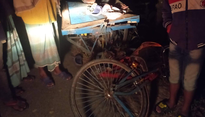 চাঁদপুর কলেজ মোড়ে পিকআপের ধাক্কায় নিহত ১
