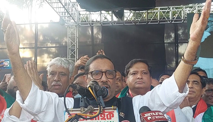 বিএনপি এখন ক্ষমতার রঙিন খোয়াব দেখছে: ওবায়দুল কাদের