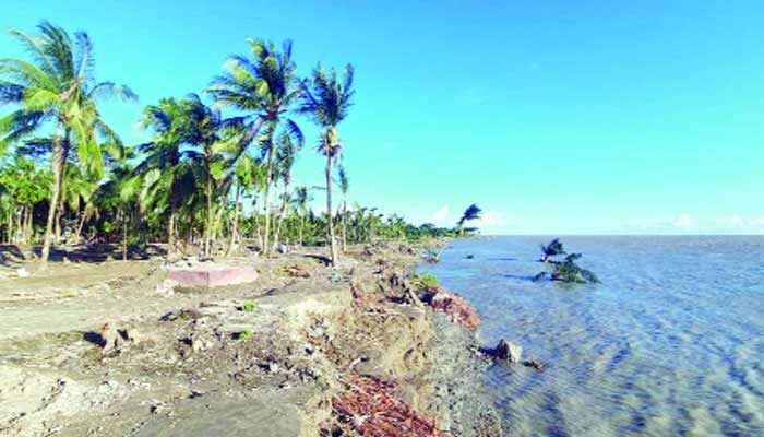 মেঘনা তীর রক্ষা বাঁধ প্রকল্পের কাজ অনিশ্চিত