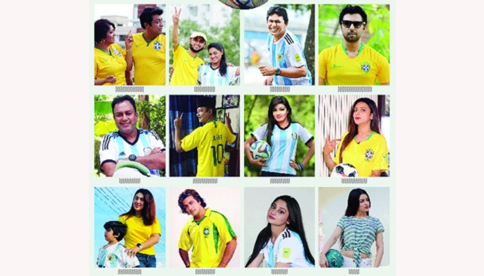 বিশ্বকাপ উন্মাদনায় ঢালিউড