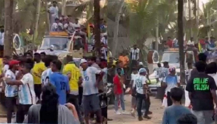 ব্রাজিল-আর্জেন্টিনা সমর্থকদের মধ্যে মারপিট