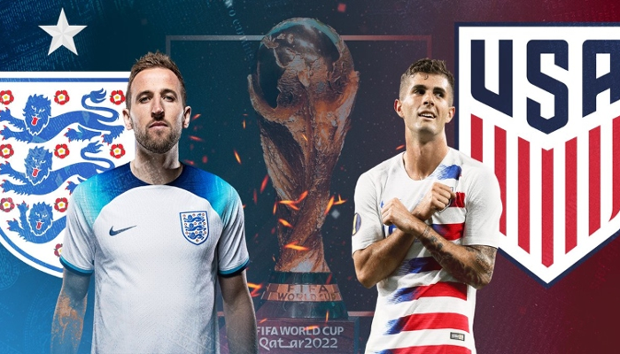 রাতে মাঠে নামবে ইংল্যান্ড-যুক্তরাষ্ট্র