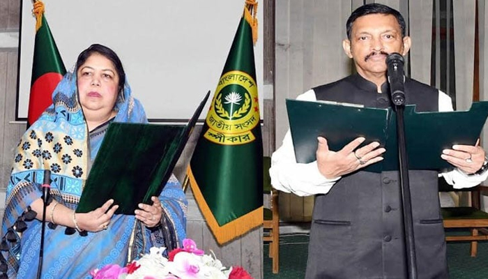 সাজেদা পুত্র লাবুর শপথ