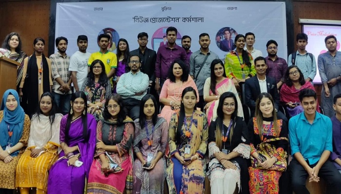 স্ট্যামফোর্ডে অনুষ্ঠিত হলো ‘নিউজ প্রেজেন্টেশন’ কর্মশালা
