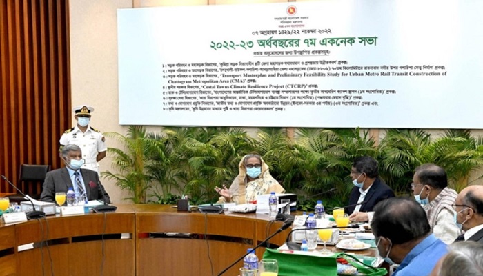একনেকে ৮ প্রকল্প অনুমোদন