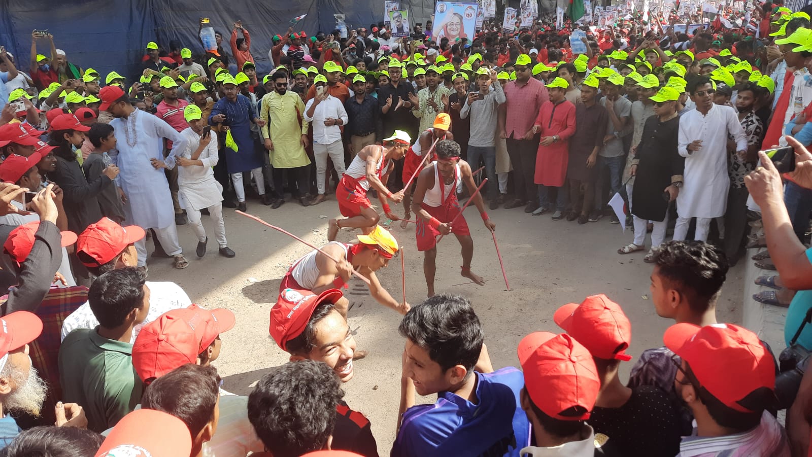 যুবলীগের মহাসমাবেশ শুরু