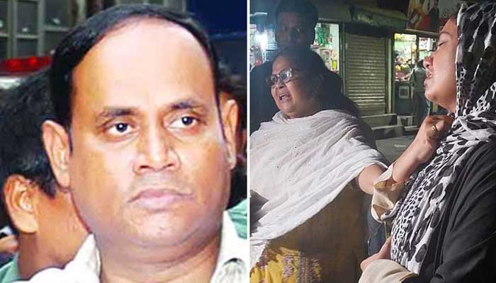 যুবদল সভাপতি টুকুর সঙ্গে আদালতে স্ত্রী সিমির সাক্ষাৎ