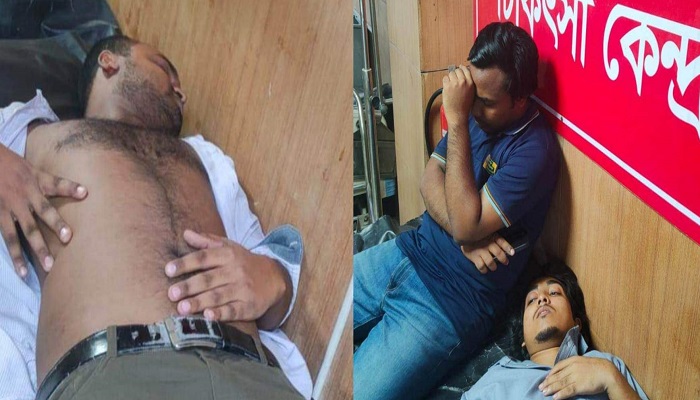 জবির চার সাংবাদিকের ওপর ছাত্রলীগের হামলা