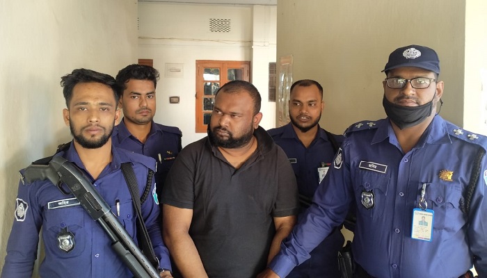সুনামগঞ্জে ১৭ মামলার আসামি ইমন গ্রেপ্তার