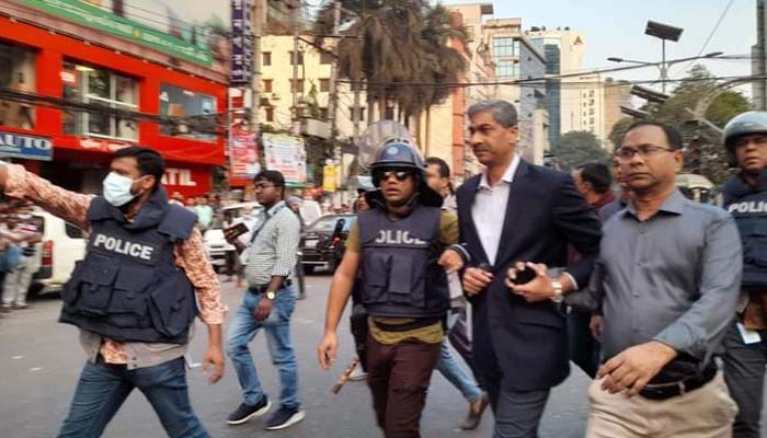 ডিএমপি কার্যালয়ে বিএনপি নেতা এ্যানী