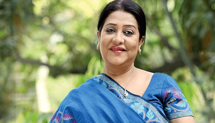 সিঁড়ি থেকে পড়ে আহত সুবর্ণা মুস্তাফা