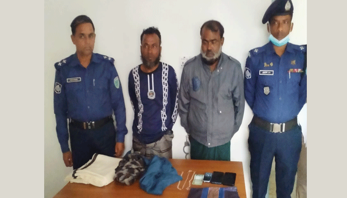 শাল্লায় দুই পেশাদারি চোর জেল হাজতে