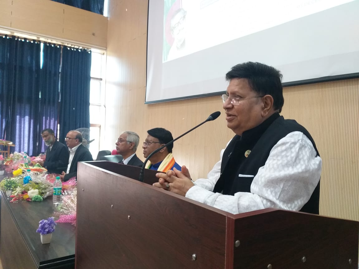 শিলচর এনআইটিতে বঙ্গবন্ধু কর্নার, বঙ্গবন্ধু গার্ডেন উদ্বোধন