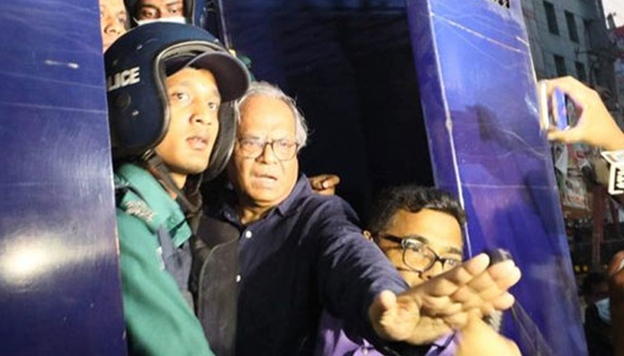 বিএনপি নেতা রিজভী আটক