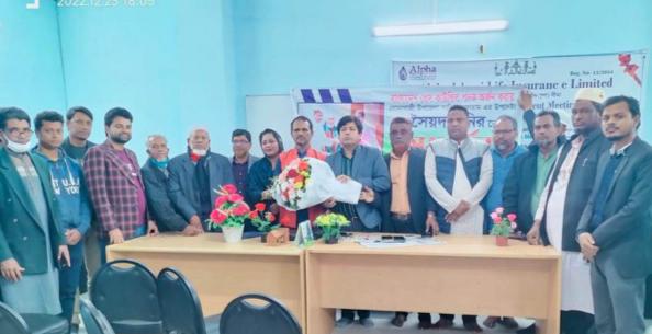 প্রেস কাউন্সিল পদক পাওয়ায় সৈয়দ মনিরকে সংবর্ধনা