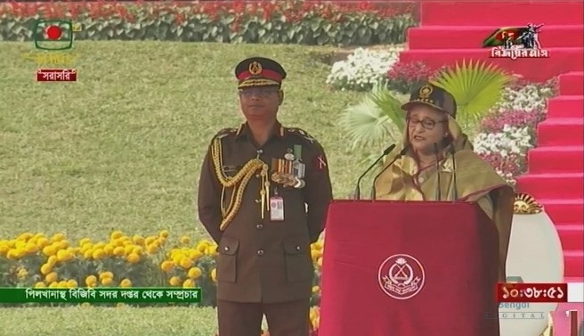 বিজিবিকে বিশ্ব মানের বাহিনী হিসেবে গড়ে তোলার কাজ চলছে