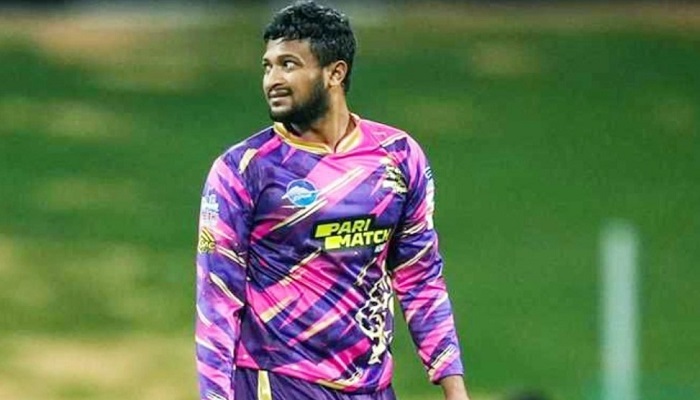 সাকিবকে পাঁচ ছক্কা হাঁকালেন পুরান