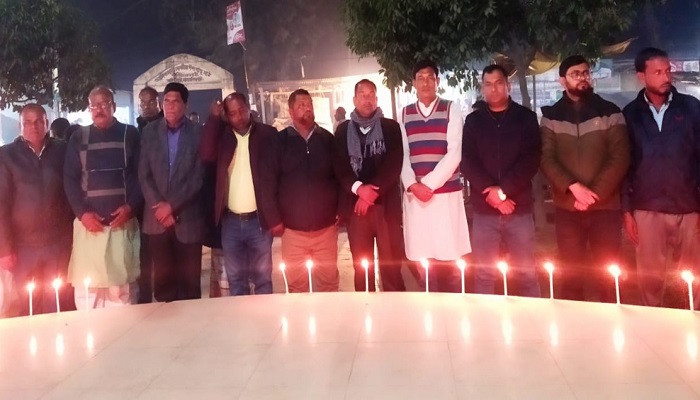 আদিতমারীতে যথাযথ মর্যাদায় বুদ্ধিজীবী দিবস পালিত