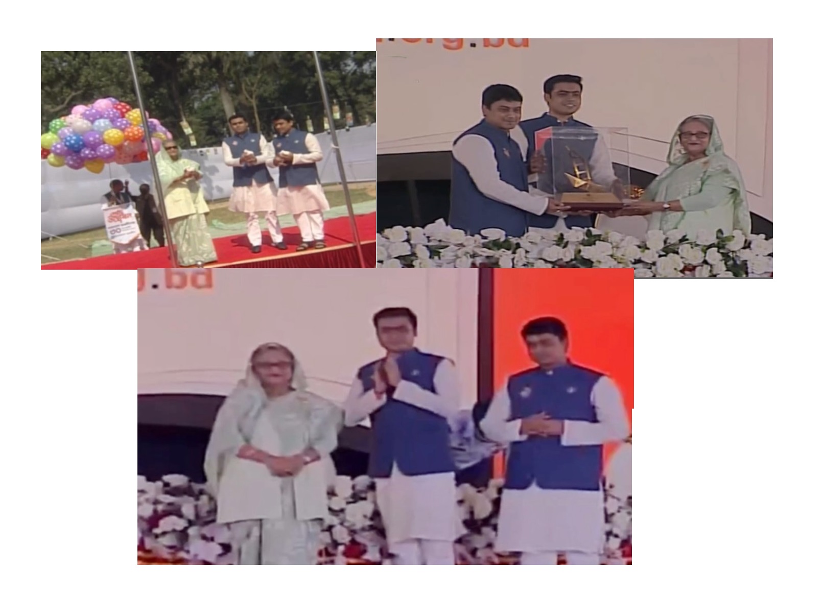 উৎসব আমেজে ছাত্রলীগের নেতাকর্মীরা