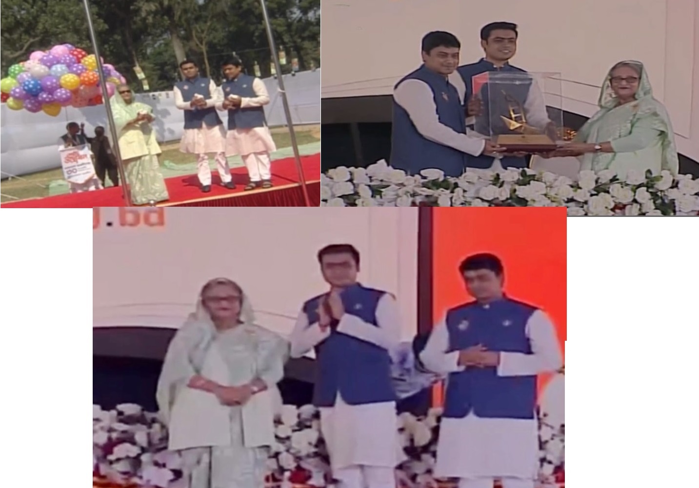 উৎসব আমেজে ছাত্রলীগের নেতাকর্মীরা
